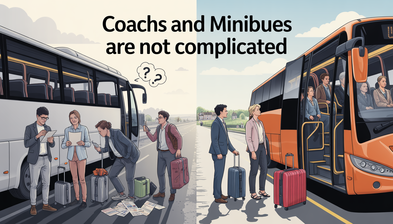 Coaches and Minibuses Are Not Complicated