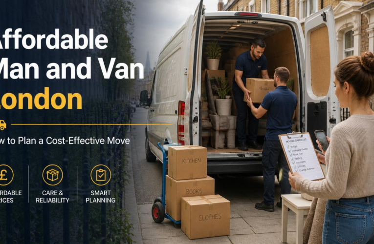 Affordable Man and Van London – How to Plan a Cost Effective Move