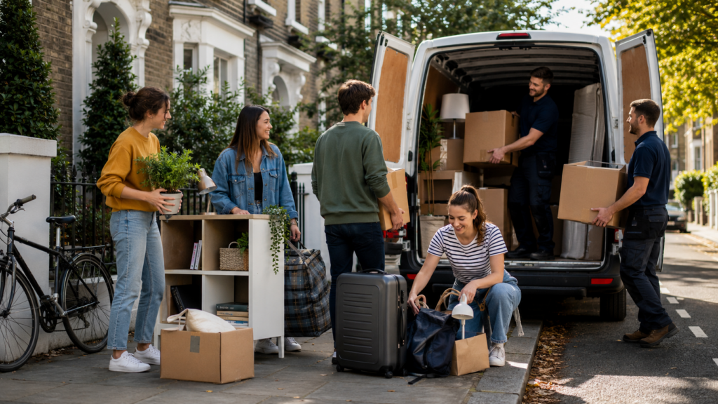 Man and Van London for Students