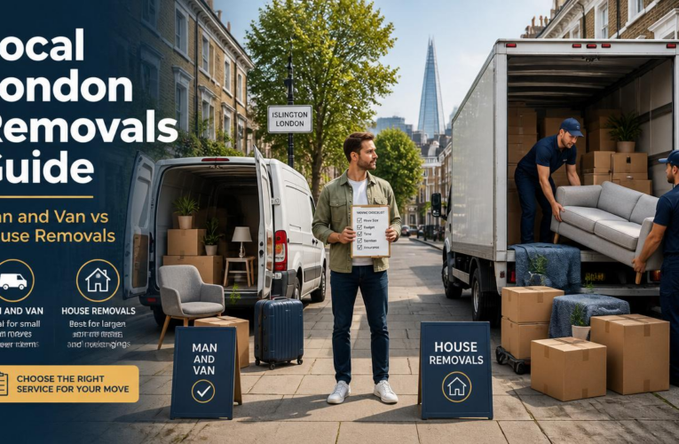 Local London Removals Guide – Man and Van or House Removals?