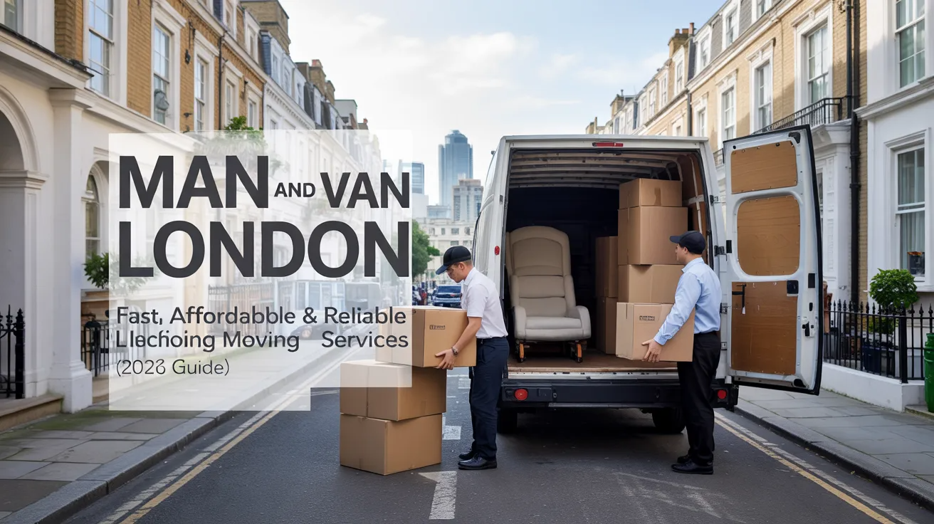 Man and Van London – Fast, Affordable & Reliable Moving Services