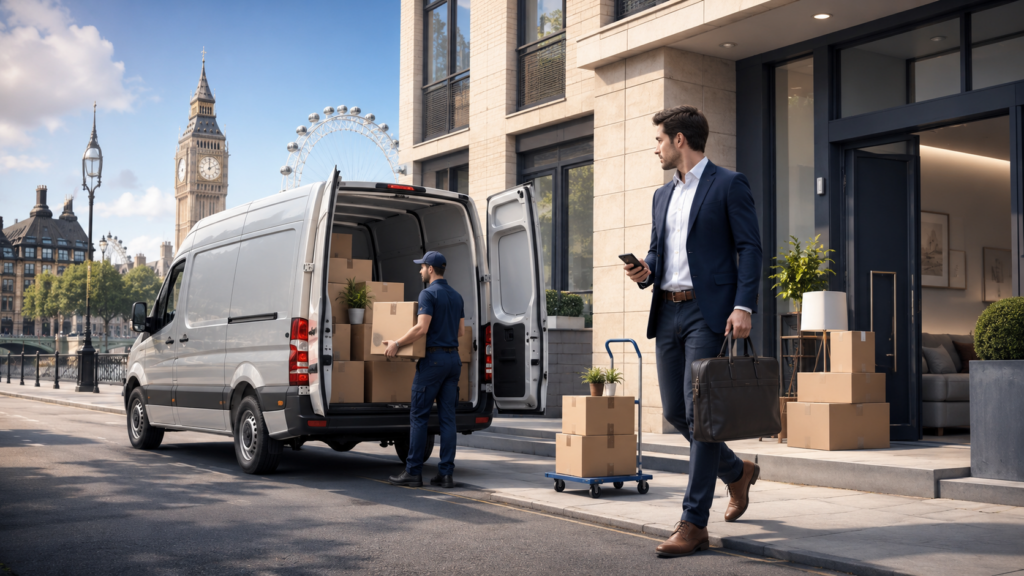 Man and Van London for Busy Professionals