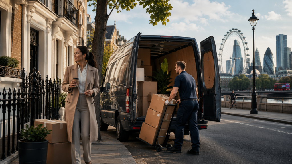 Man and Van London for Busy Professionals